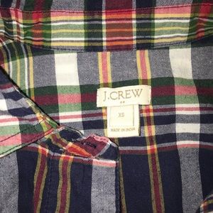 JCrew Plaid Dress